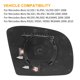 thumbnail image 2 of Coche Asférico Espejo Vidrio Calentado con Soporte Placa Conductor Lado, 2 of 8