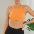 thumbnail image 2 of Women's Seamless Sports Bras High Neck Padded Yoga Workout Crop Tank Top with Built in Pads 2025, 2 of 4