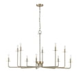 thumbnail image 3 of 12510-MG Millennium Lighting Marceline - 10 Light Chandelier-27 Inch Tall and 48 Inch Wide-Modern Gold Finish, 3 of 6