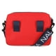 thumbnail image 3 of Bandolera Nautica Puf de nylon rojo para mujer, 3 of 6