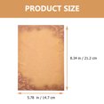 thumbnail image 2 of 3 Sets Writing Letter Papers Vintage Writing Paper Envelopes Kit Festival Gifts, 2 of 8