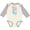 Natural and Heather, variant on Inktastic Cute Axolotl Sitting on a Bubble Boys or Girls Long Sleeve Baby Bodysuit