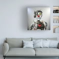 thumbnail image 2 of Ddiarte 'Electronic Clown' Canvas Art, 2 of 4