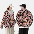 thumbnail image 4 of Balery Leopard Sudadera ligera de manga larga con capucha y protección solar UPF 50+ para hombre y mujer, ideal para pesca y running-X-Large, 4 of 7