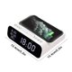thumbnail image 3 of Estación de carga inalámbrica cuatro en uno 15W | Reloj despertador de carga rápida con pantalla digital y sensor de temperatura interior | Base de carga para múltiples dispositivos: teléfonos, 3 of 6