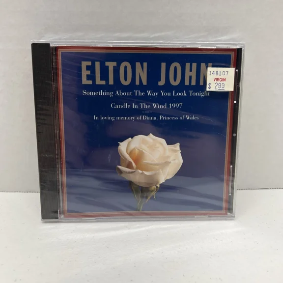 Viva - Elton John Cd - Elton John Candle In The Wind Cd Single 1997 Princess Diana New