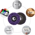 thumbnail image 4 of Striper Wheel For Angle Grinder, Abrasive Disc For Removing Paint, Rust, Oxidation, High-Strength Grinding Wheel With Durable Material For Metal, Plastic, Wood, Stone Surfaces, 4 of 5