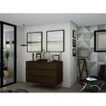 thumbnail image 2 of Manhattan Comfort 103GMC5 Rockefeller Commode Mi-Siècle Moderne avec 3 Tiroirs en Brun, 28.86 x 35.24 x 17.52 Po, 2 of 9