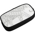 thumbnail image 2 of Word Search Puzzle Pencil Case, Large Capacity Large Pen Holder Pouch, 2 of 4