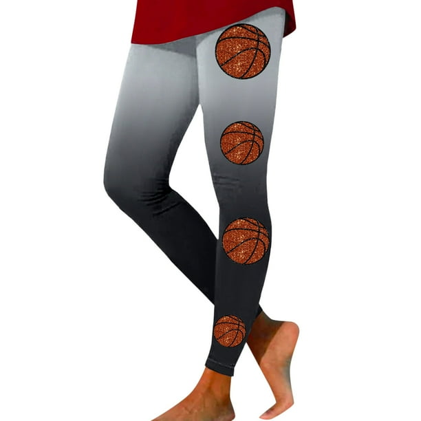 Gibobby Leggins estampados para mujer comodos entrenamiento leggings con estampado navideno pantalones de bloque de color leggings elasticos Gris XL Walmart en linea