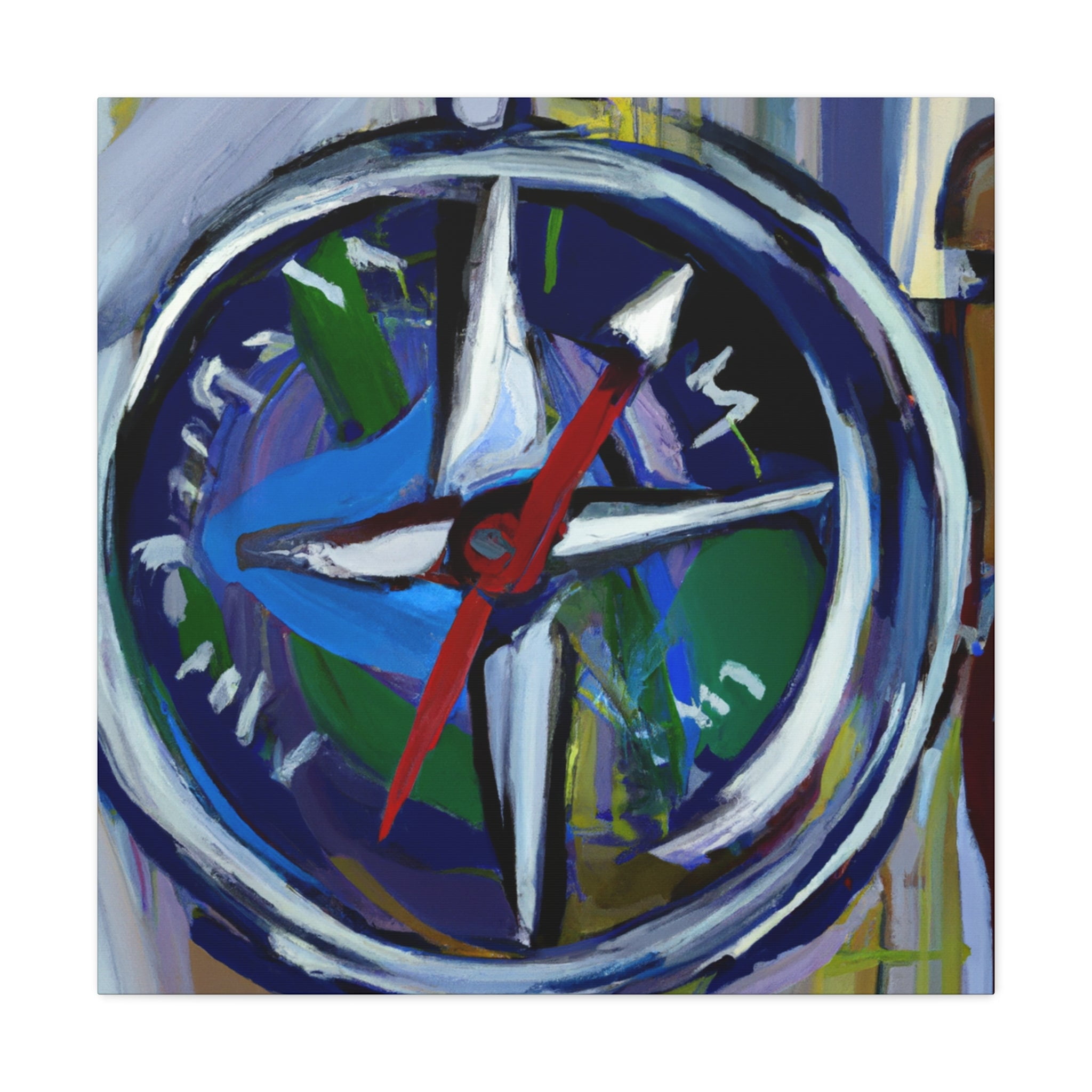 Compass With Precision - Canvas