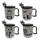 thumbnail image 1 of Set de Tazas Ceramica Importacion  Huellitas 4 Piezas, 1 of 2