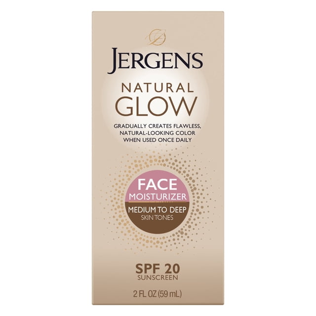 Hidratante facial autobronceador Jergens Natural Glow SPF 20 Jergens Jergens