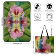 thumbnail image 2 of Colorful Butterflies Hibiscus Flowers Tropical Paradise Outdoor Picnic Blanket, Foldable Waterproof Beach Mat, Portable Beach Blanket for Beach Camping, Hiking, Family Concerts, 2 of 8