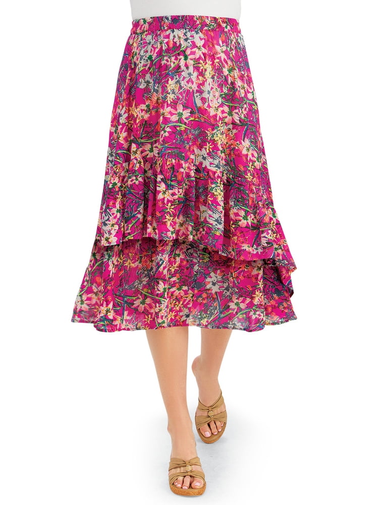 floral skirt walmart