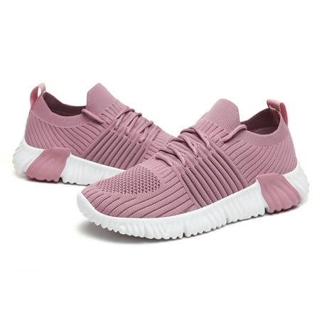 

FULORIS Women Slip On Sneakers Comfort Walking Shoes Non Slip Running Shoes Breathable Lightweight Athletic Shoes for Jogging Yoga