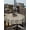 Gray, variant on Japanese Outdoor Tablecloth - 60x102 Inch Rectangle Dining Table Cover, Green Rustic Retro Pastoral Floral Leaves Waterproof Outdoor Table Cloth with Umbrella Hole & Zipper for Picnic/Patio/Party