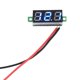 thumbnail image 2 of Medidor de Voltaje Del Panel Del Voltímetro Del Coche LED Digital de 2 DC 4 5V - 30V RECOGIDA Soledad  Voltímetro de coche LED, 2 of 9