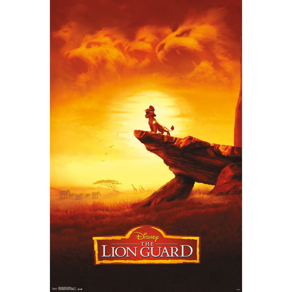Trends International The Lion Guard Pride Rock Wall Poster 22.375" x 34