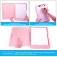 thumbnail image 4 of Clipboard with Storage, Large Capacity Nursing Clipboards with Low Profile Clip, Heavy Duty Plastic Storage 8.5x11 Clip Board with Pen Holder, Side-Opening, A4 Organization Box for Writing, 4 of 9