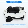 thumbnail image 3 of Motor del actuador de bloqueo de puerta eléctrica delantero izquierdo Unique Bargains para Volkswagen Passat No.6RD837015A, 3 of 8
