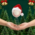 thumbnail image 5 of Christmas Tree Ornaments - Santa Hat And Baseball Tree Ornaments: Lightweight Design, Full Of Festive Spirit, Suitable For Parties, Studios, And Other, 5 of 5