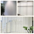 thumbnail image 2 of PEACNNG Sliding Door Blinds White Vertical Replacement Slats Window Parts Component Doors and Windows Pvc 2 Pcs, 2 of 6