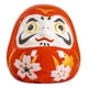thumbnail image 3 of Accesorios para muñecas Daruma japonesas, esculturas artesanales, centros de mesa versátiles, regalos Rojo, 3 of 9
