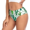thumbnail image 2 of Fotbe Cactus 1 Calzones Estampados para Mujer – Ropa Interior de Algodón, Cómoda, Suave y Elástica-Small, 2 of 6
