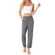 thumbnail image 2 of Pantalones de pijama para mujer INSPIRE CHIC, suaves y cómodos, pantalones de lounge, ropa de dormir con bolsillo, color gris, 2 of 6