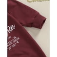 thumbnail image 6 of Hirigin Newborn Baby Boy Girl Christmas Outfit Long Sleeve Letter Tree Print Romper 0 3 6 12 18 Months Fall Winter Jumpsuit, 6 of 8