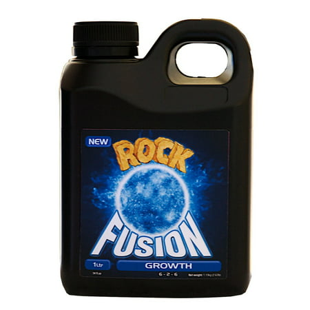 Rock Nutrients GGFGN1L Fusion Grow Base Nutrient, 1 L, Best single part plant nutrient on the market with no more mixing of 2 or 3 nutrients By 3rd Rock