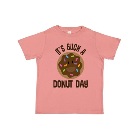 

Inktastic It s Such a Donut Day Chocolate Lover Boys or Girls Toddler T-Shirt
