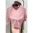 thumbnail image 1 of V-NECK BAMBOO-BLEND T-SHIRT, 1 of 3