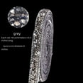 CCOCC 2026 New 3 Yards Resin Rhinestone Ribbons Self Adhesive Diamond ...