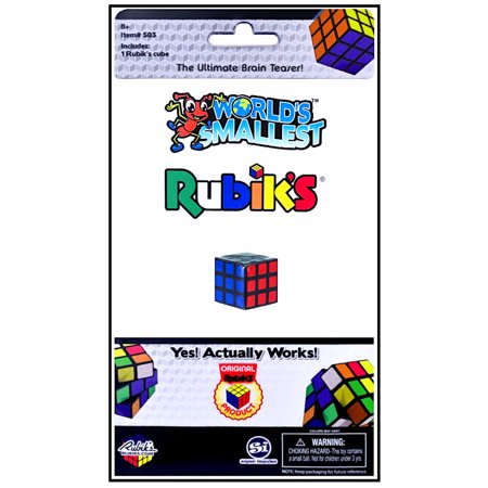 Radica Cube World - World's Smallest Rubik's Cube