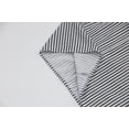 thumbnail image 4 of sicmoss Women's Gray Vertical Striped High Waist Maxi Skirt Cotton Long with Pockets, 4 of 7