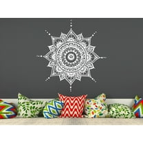 Mandala Wall Decal Bohemian Decor for Bedroom Sticker