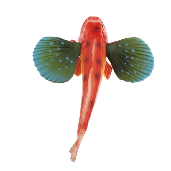 Bewildely Realista Estático Océano Animal Modelo Juguete Niños Regalo Bluefin Rubio Type2