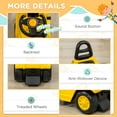 thumbnail image 5 of Aosom Sit and Scoot Ride-on Toy with Forklift Operation, Construction Toys for Kids, Forklift Toy for 3-Year-Old Boys & Girls, Imagination Toys, 5 of 9