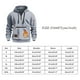 thumbnail image 2 of MHFRRA Sudadera Gruesa para Hombre, Chaqueta Tipo Cárdigan con Bolsillo y Cremallera para Otoño E Invierno Azul, 2 of 2