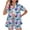 H-Multicolor, variant on Jinhomg Womens Plus Size Summer Shirts Loose Fit Comfy Short Sleeve Hawaiian Shirt Casual Tropical Print Button Down Vacation Blouse Tops Multicolor S