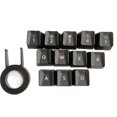 thumbnail image 1 of 12pcs Bump Keycaps For G413 G910 G810 G310 G613 K840 R-g S Mechanical Backlit Keycap, 1 of 5