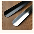 thumbnail image 2 of Stainless Steel Shoe Horn 58cm Long Handle Household Metal Shoe Horn, 2 of 4