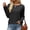 Black, variant on Hurxie Women's Off Shoulder Tops Batwing Long Sleeve Shirts Loose Fall Fashion Blouse Tunic Oversized Pullover Sweater