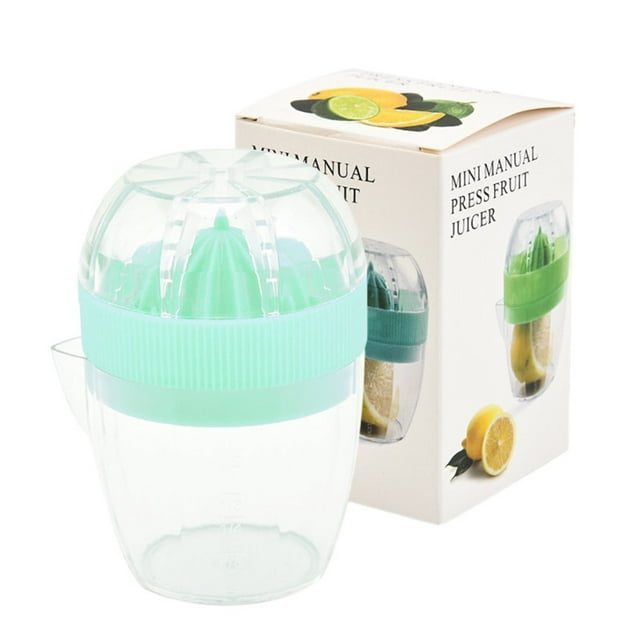 EIMELI Manual Hand Press Fruit Juicer Food Grade Material Orange Juicer for /Orange/Grapefruit/Citrus Blue Color Box