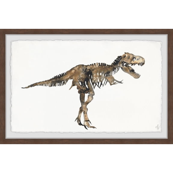 Marmont Hill T-Rex Skeleton Framed Wall Art