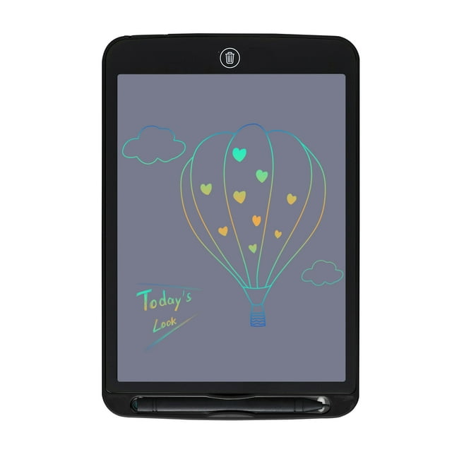 Lifcasual Tablette d'Écriture LCD 10,5 Pouces Écran Couleur Bloc Effaçable avec Stylet Bleu