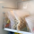 thumbnail image 3 of Swtroom Reusable Storage Bags, 10 Pack Reusable Gallon Freezer Bags, Extra Thick Leakproof Silicone and Plastic Free for Travel Items and Home Organization (6 Sandwich Bags+4 Kids Snack Bags)_Special…, 3 of 4