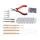 thumbnail image 1 of Kit de Extensiones de Cabello ANGGREK Juego de Extensiones de Cabello Con Cuentas de Silicona, 1 of 7